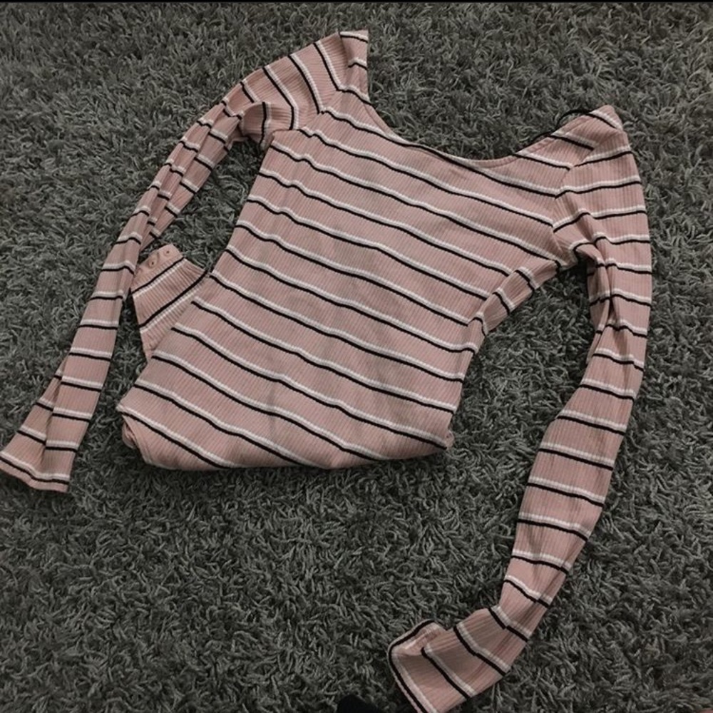 h&m long sleeve bodysuit